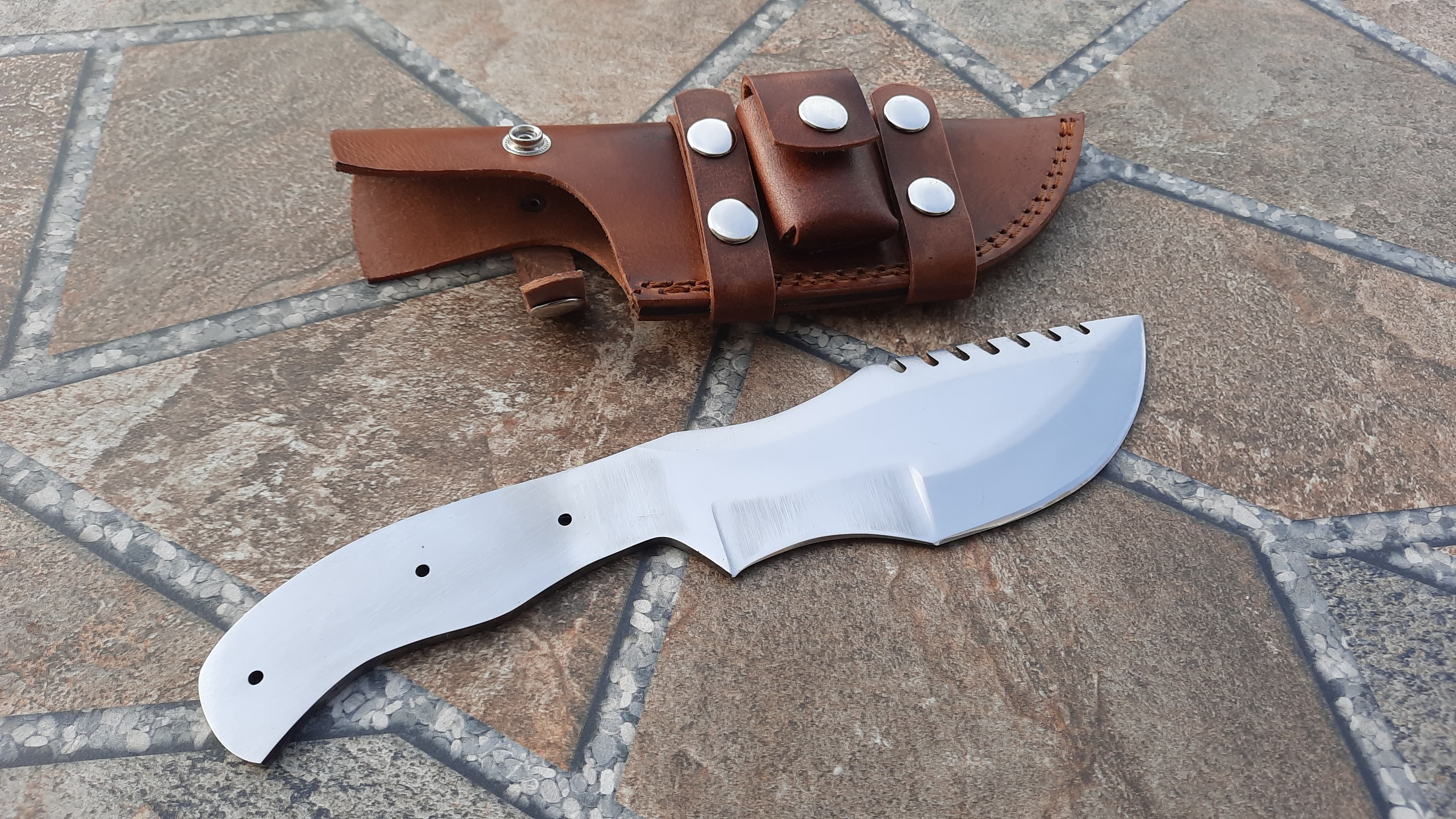 Damascus Blank Blade