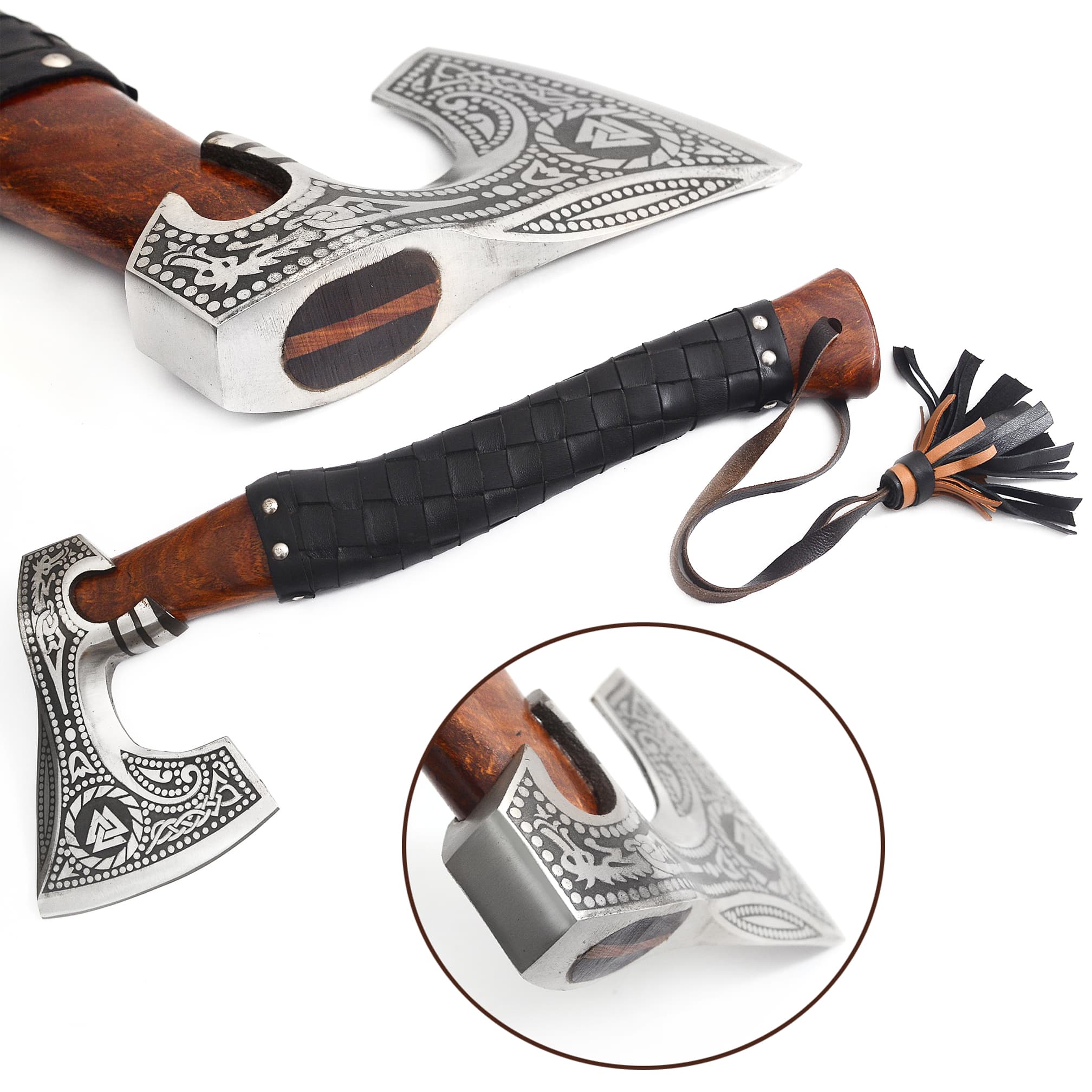 Carbon Steel Axe - Rose Wood Handle