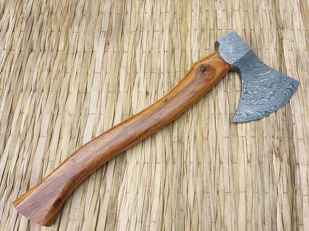 Stainless Steel Axe - Rose Wood Handle
